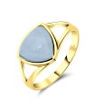 Aquamarine Silver Rings NSR-2469